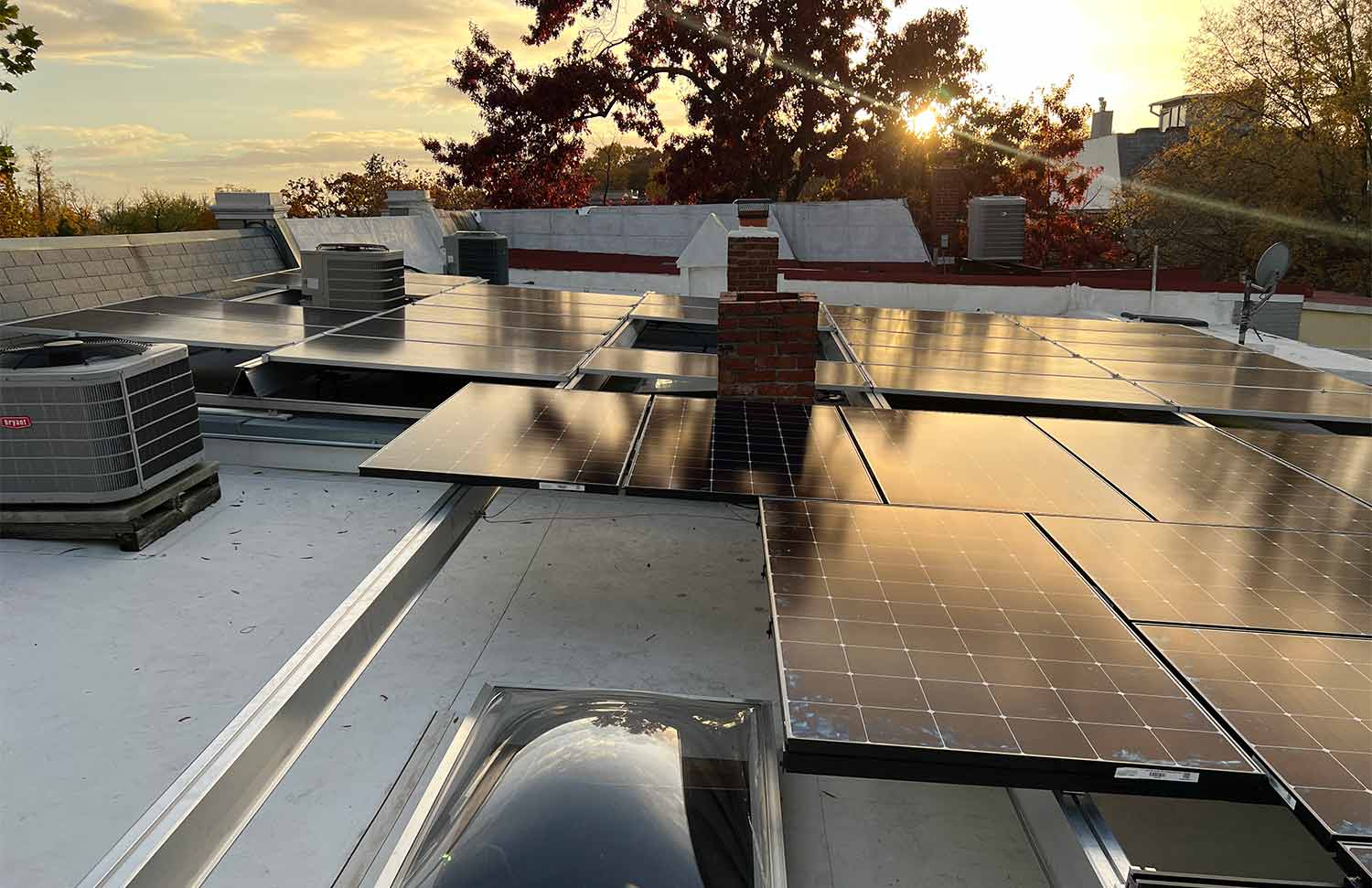 washington dc solar panels